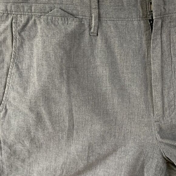 J. Crew Chino Pants Men 34X32 Grey Casual Lightweight Cotton Trousers Pockets - Picture 9 of 16